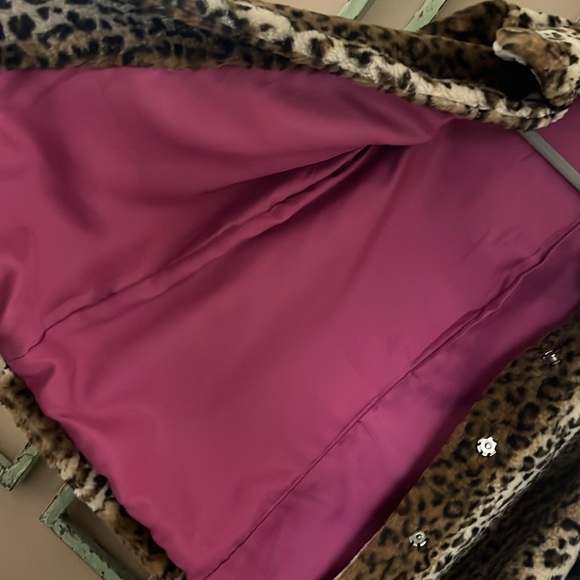 Faux fur Forever 21 jacket med - Picture 4 of 8